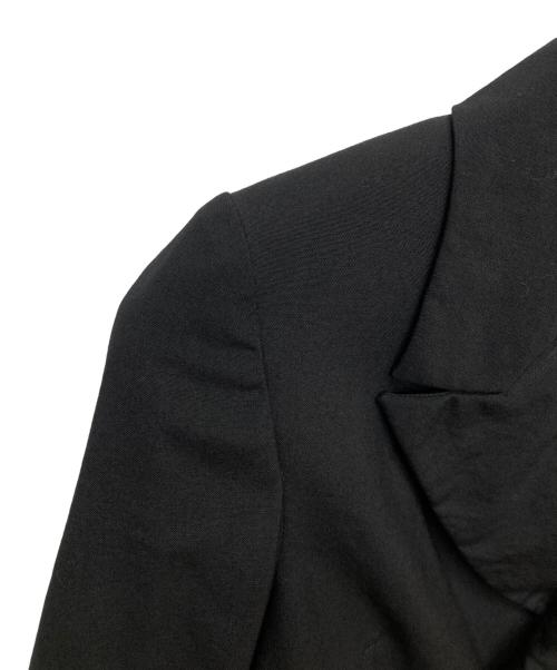 COMME des GARCONS（コムデギャルソン）COMME des GARCONS (コムデギャルソン) 切替しテーラードジャケット/GN-J059 ブラック サイズ:ＦＲＥＥの古着・服飾アイテム