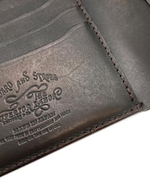 THE SUPERIOR LABOR（シュペリオールレイバー）THE SUPERIOR LABOR (シュペリオールレイバー) billford/コンパクトウォレット/sl203-14 ブラックの古着・服飾アイテム