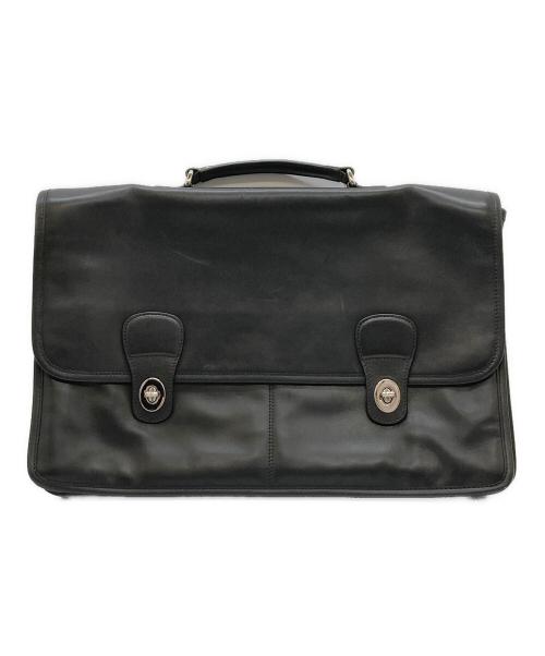 COACH（コーチ）COACH (コーチ) レザーブリーフケース/F70375 ブラックの古着・服飾アイテム