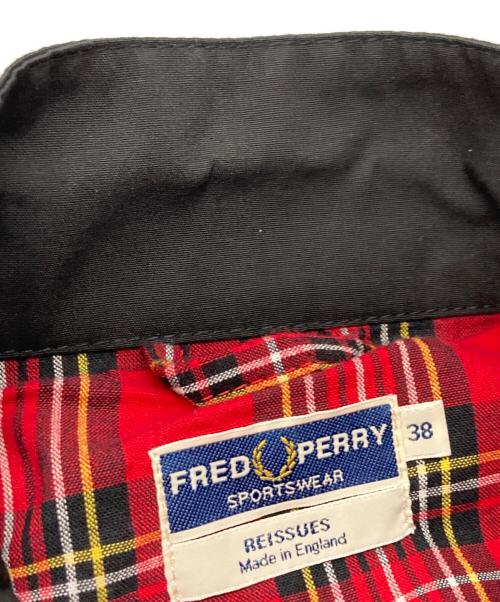 FRED PERRY（フレッドペリー）FRED PERRY (フレッドペリー) リイシュー ハリントンジャケット ブラック サイズ:38の古着・服飾アイテム