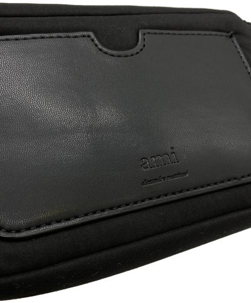 AMI PARIS（アミ パリス）AMI PARIS (アミ パリス) Ami De Coeur Lunch Box/ULL187.AW0021 ブラックの古着・服飾アイテム