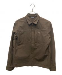 ARC'TERYX（アークテリクス）の古着「クロニン コットン オーバーシャツ」｜ブラウン