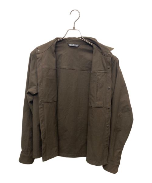 ARC'TERYX（アークテリクス）ARC'TERYX (アークテリクス) クロニン コットン オーバーシャツ ブラウン サイズ:Sの古着・服飾アイテム