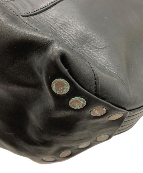 RRL（ダブルアールエル）RRL (ダブルアールエル) コンチョレザートートバック ブラックの古着・服飾アイテム