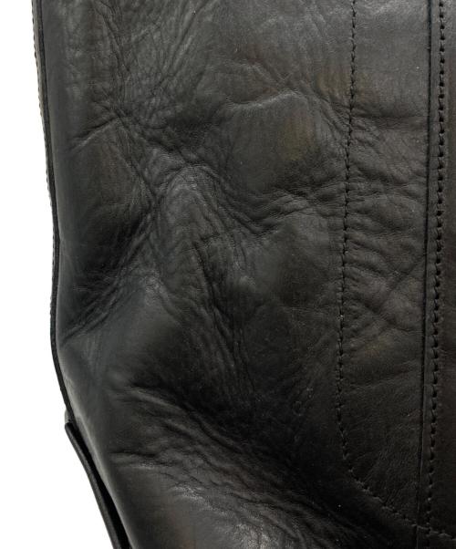 RRL（ダブルアールエル）RRL (ダブルアールエル) コンチョレザートートバック ブラックの古着・服飾アイテム