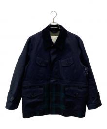 MACKINTOSH（マッキントッシュ）の古着「JEDBURGH MACKINTOSH RAINTEC フィールドジャケット/G252AP1187UOLM」｜ネイビー×グリーン
