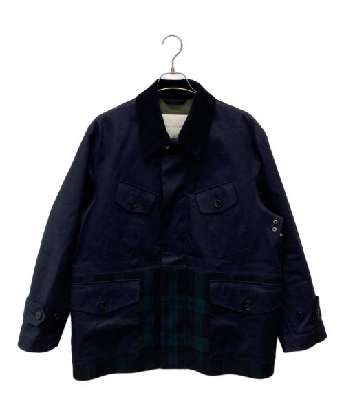 MACKINTOSH（マッキントッシュ）MACKINTOSH (マッキントッシュ) JEDBURGH MACKINTOSH RAINTEC フィールドジャケット/G252AP1187UOLM ネイビー×グリーン サイズ:38の古着・服飾アイテム