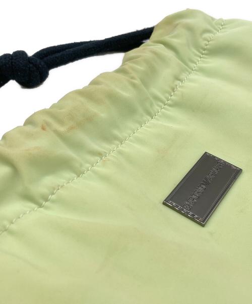 EMPORIO ARMANI（エンポリオ アルマーニ）EMPORIO ARMANI (エンポリオ アルマーニ) パームツリー柄2WAYショルダーバッグ グリーンの古着・服飾アイテム