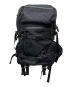 ）の古着「CORDURA DOBBY 305D ROUND ZIP BACK PACK/061409」｜ブラック