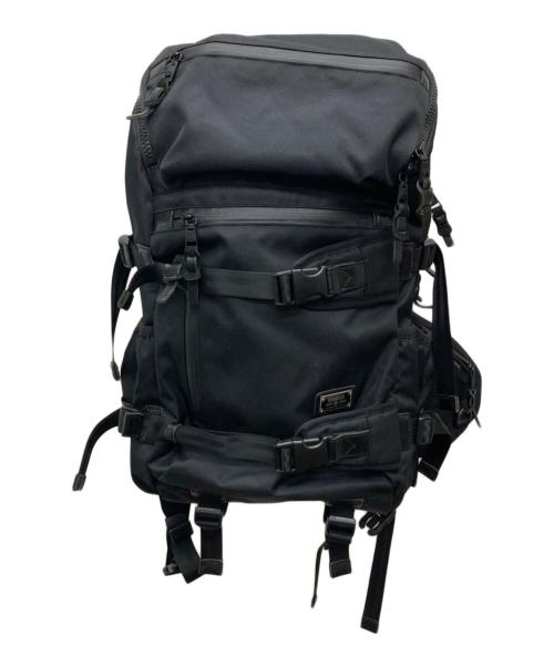 AS2OV（アッソブ）AS2OV (アッソブ) CORDURA DOBBY 305D ROUND ZIP BACK PACK/061409 ブラックの古着・服飾アイテム