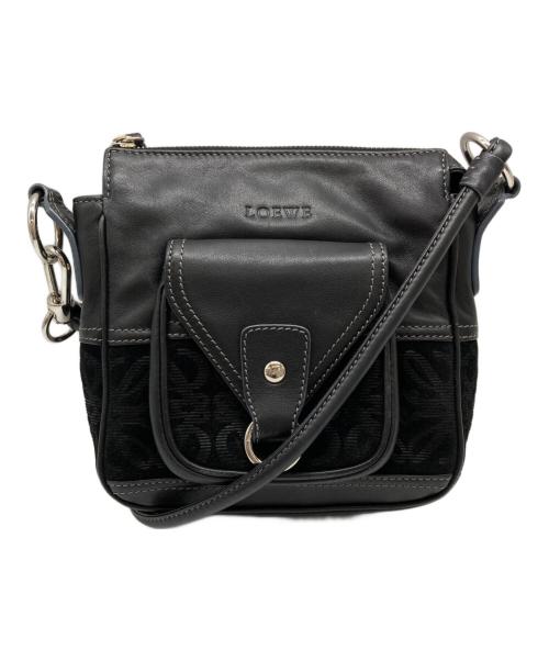 LOEWE（ロエベ）LOEWE (ロエベ) Crossbody Bag ブラックの古着・服飾アイテム