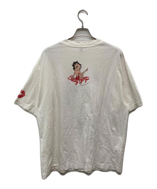 SAINT MICHAEL（セントマイケル）SAINT MICHAEL (セントマイケル) BTY SS TEE/SM-HR1-0000-C40 ホワイト サイズ:ＸＬの古着・服飾アイテム