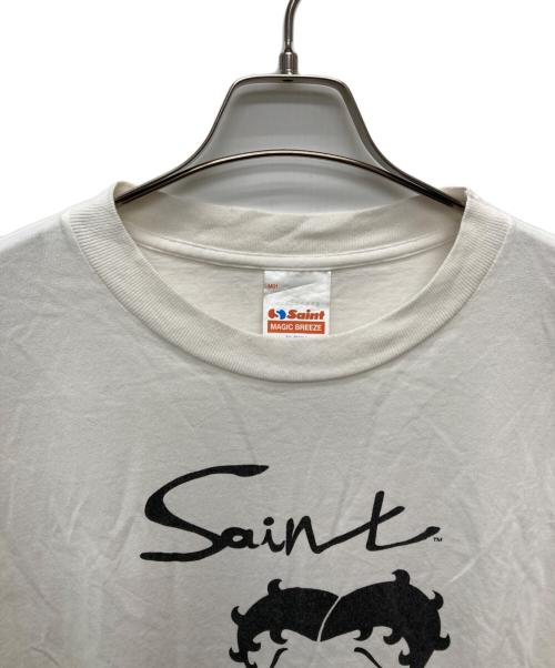 SAINT MICHAEL（セントマイケル）SAINT MICHAEL (セントマイケル) BTY SS TEE/SM-HR1-0000-C40 ホワイト サイズ:ＸＬの古着・服飾アイテム