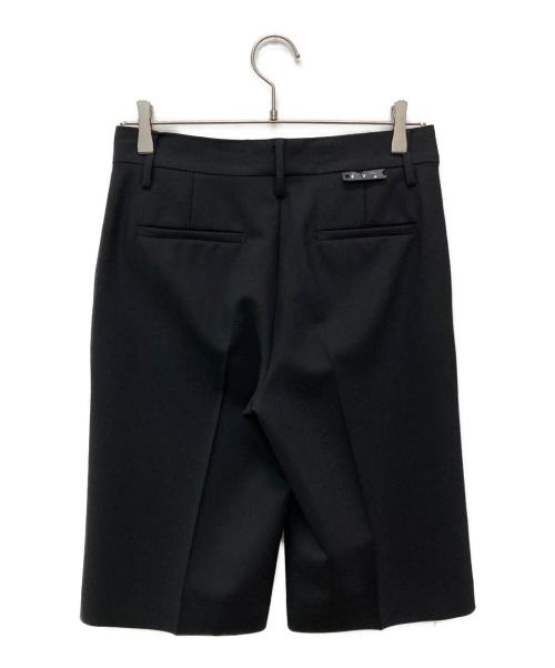 OFFWHITE（オフホワイト）OFFWHITE (オフホワイト) Logo Print Bermuda Shorts ハーフパンツ/OWCA110R21FAB001 ブラック サイズ:38の古着・服飾アイテム