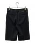 OFFWHITE (オフホワイト) Logo Print Bermuda Shorts ハーフパンツ/OWCA110R21FAB001 ブラック サイズ:38：10000円
