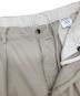 中古・古着 TapWater (タップウォーター) Cotton Chino Tuck Trousers/TP241-40019B ベージュ サイズ:W36：9000円