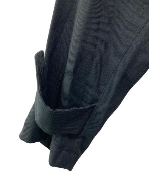 YOKE（ヨーク）YOKE (ヨーク) LINEN ACETATE ZIP BLOUSON/YK25SS0923B ブラック サイズ:Ｍの古着・服飾アイテム