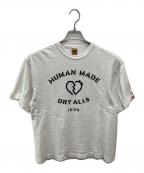 HUMAN MADEヒューマンメイド）の古着「プリントTシャツ」｜ホワイト