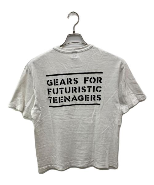 HUMAN MADE（ヒューマンメイド）HUMAN MADE (ヒューマンメイド) プリントTシャツ ホワイト サイズ:Ｌの古着・服飾アイテム