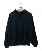 AURALEEオーラリー）の古着「SUPER SOFT SWEAT BIG P/O PARKA/A20SP01GU」｜ブラック