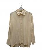 ISSEY MIYAKEイッセイミヤケ）の古着「ENCLOTHE LAYERED SHIRTS/IM43FJ031」｜アイボリー