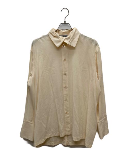 ISSEY MIYAKE（イッセイミヤケ）ISSEY MIYAKE (イッセイミヤケ) ENCLOTHE LAYERED SHIRTS/IM43FJ031 アイボリー サイズ:2の古着・服飾アイテム