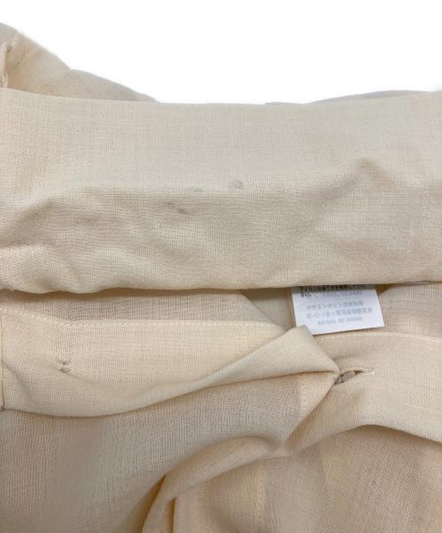 ISSEY MIYAKE（イッセイミヤケ）ISSEY MIYAKE (イッセイミヤケ) ENCLOTHE LAYERED SHIRTS/IM43FJ031 アイボリー サイズ:2の古着・服飾アイテム