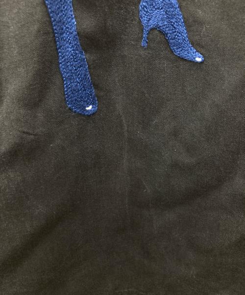 Hysteric Glamour（ヒステリックグラマー）Hysteric Glamour (ヒステリックグラマー) VAMPIRELLA 刺繍 オープンカラーシャツ/02222AH04 ブラック サイズ:Ｓの古着・服飾アイテム