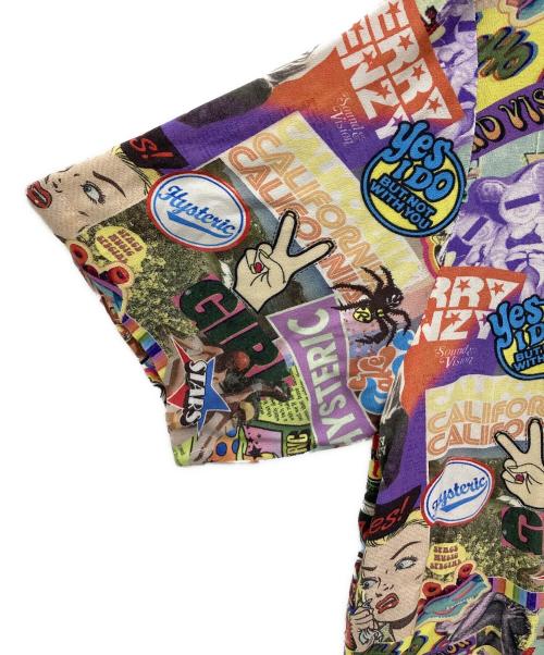 Hysteric Glamour（ヒステリックグラマー）Hysteric Glamour (ヒステリックグラマー) SUMMER OF 70S オープンカラーシャツ/02202AH01 マルチカラー サイズ:Ｓの古着・服飾アイテム