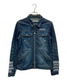 NUMBER (N)INE（ナンバーナイン）の古着「Modern Age Crash Message Denim Jacket」｜インディゴ