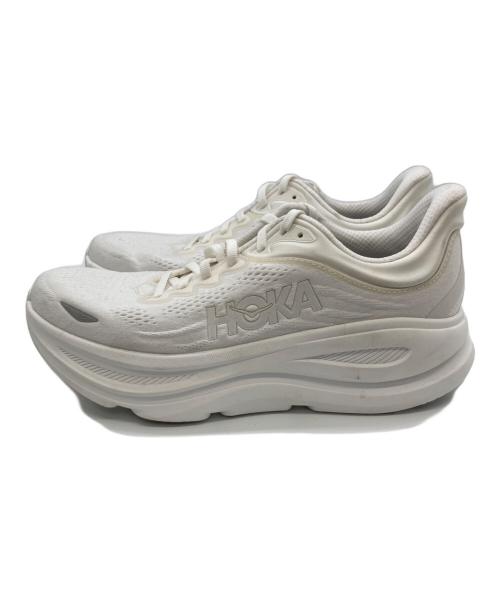 HOKAONEONE（ホカオネオネ）HOKAONEONE (ホカオネオネ) BONDI 9/1162011WWH ホワイト サイズ:26cmの古着・服飾アイテム