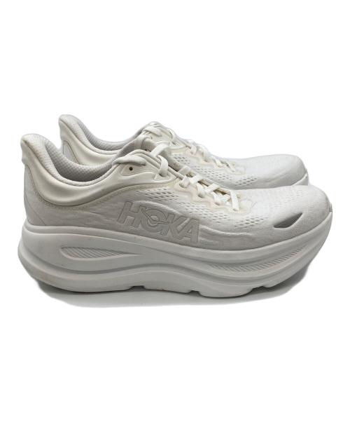 HOKAONEONE（ホカオネオネ）HOKAONEONE (ホカオネオネ) BONDI 9/1162011WWH ホワイト サイズ:26cmの古着・服飾アイテム