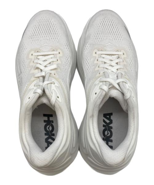 HOKAONEONE（ホカオネオネ）HOKAONEONE (ホカオネオネ) BONDI 9/1162011WWH ホワイト サイズ:26cmの古着・服飾アイテム