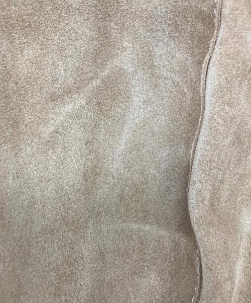 HENDER SCHEME（エンダースキーマ）Hender Scheme (エンダースキーマ) kinchaku レザーポーチ ベージュの古着・服飾アイテム