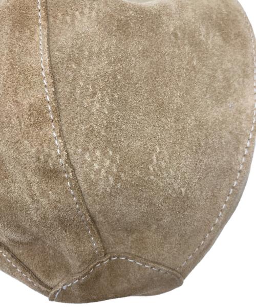 HENDER SCHEME（エンダースキーマ）Hender Scheme (エンダースキーマ) kinchaku レザーポーチ ベージュの古着・服飾アイテム