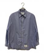 WTAPSダブルタップス）の古着「BD / LS / Ctpl. Oxford. Coolmax/シャツ/231GWDT-SHM01」｜インディゴ