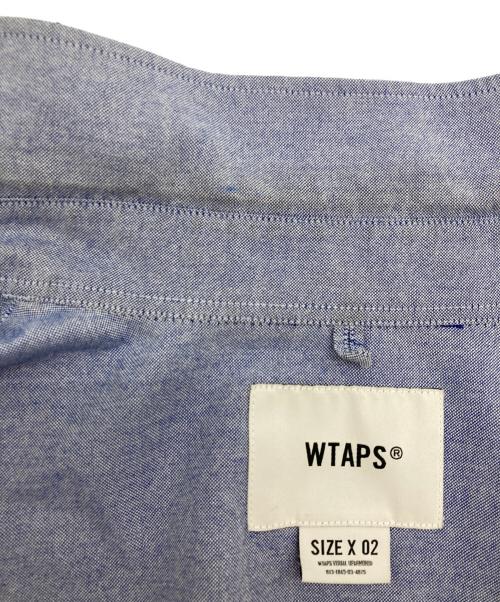 WTAPS（ダブルタップス）WTAPS (ダブルタップス) BD / LS / Ctpl. Oxford. Coolmax/シャツ/231GWDT-SHM01 インディゴ サイズ:2の古着・服飾アイテム