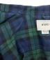 中古・古着 WTAPS (ダブルタップス) LS COTTON FLANNEL TEXTILE/シャツ/221TQDT-SHM02 ネイビー×グリーン サイズ:3：15000円