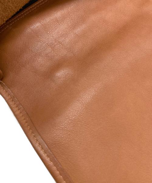 COACH（コーチ）COACH (コーチ) ターンロックレザーショルダーバッグ/9870 ブラウンの古着・服飾アイテム