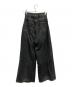 JOHN LAWRENCE SULLIVAN (ジョン ローレンス サリバン) WASHED DENIM WIDE PANTS/JLSW-02-S ブラック サイズ:ＸＳ：10000円