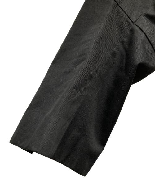 YOHJI YAMAMOTO（ヨウジヤマモト）YOHJI YAMAMOTO (ヨウジヤマモト) カッティングラペルボタレスジャケット/FR-J02-039 ブラック サイズ:1の古着・服飾アイテム