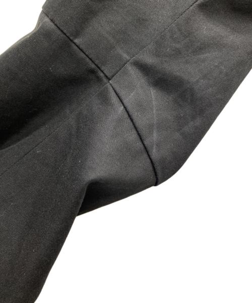YOHJI YAMAMOTO（ヨウジヤマモト）YOHJI YAMAMOTO (ヨウジヤマモト) カッティングラペルボタレスジャケット/FR-J02-039 ブラック サイズ:1の古着・服飾アイテム