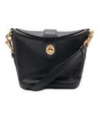 COACHコーチ）の古着「ショルダーバッグ/C2814」｜ブラック