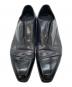 PRADA (プラダ) パテントドレスシューズ/2P 2575 グレー×ブラック サイズ:7 1/2：13000円