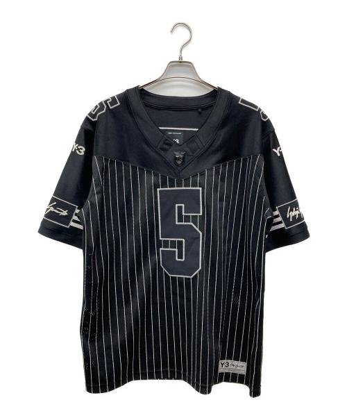 Y-3（ワイスリー）Y-3 (ワイスリー) ELITE 5 A FOOTBALL SHORT SLEEVE TEE/KS7642 ブラック サイズ:ＸＬの古着・服飾アイテム