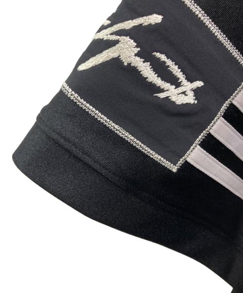 Y-3（ワイスリー）Y-3 (ワイスリー) ELITE 5 A FOOTBALL SHORT SLEEVE TEE/KS7642 ブラック サイズ:ＸＬの古着・服飾アイテム