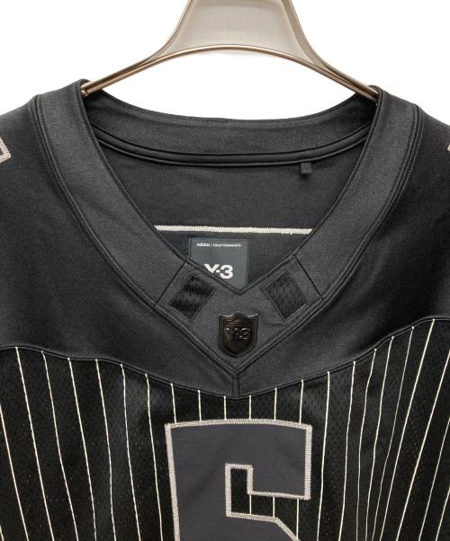 Y-3（ワイスリー）Y-3 (ワイスリー) ELITE 5 A FOOTBALL SHORT SLEEVE TEE/KS7642 ブラック サイズ:ＸＬの古着・服飾アイテム