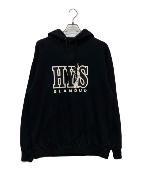 Hysteric Glamour（ヒステリックグラマー）Hysteric Glamour (ヒステリックグラマー) HYS UNIVERSITYパーカー/02261CF05 ブラック サイズ:Ｌの古着・服飾アイテム