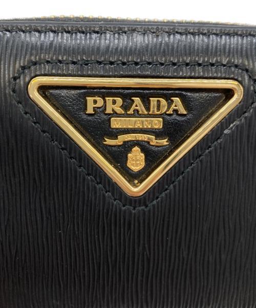 PRADA（プラダ）PRADA (プラダ) カードケース/1MM268 ブラックの古着・服飾アイテム
