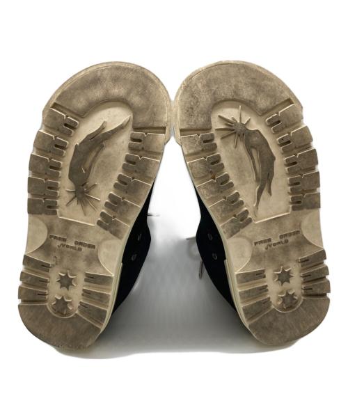 FVVO&ROCKS（エフヴィーヴィーオー）FVVO&ROCKS (エフヴィーヴィーオー) THICK SOLED LOW BOOTS/FWE0403021 ブラック サイズ:27.7の古着・服飾アイテム